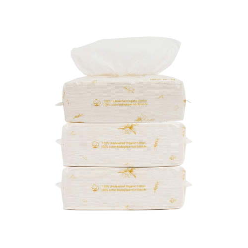 Blara Organic House Organic Cotton Dry Wipe, 3 packs (300 Wipes) - Walmart.ca