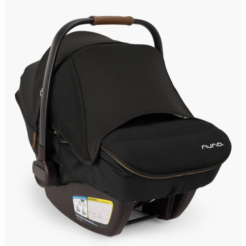 Nuna ® PIPA ™ Series Caviar Black Car Seat Winter Footmuff