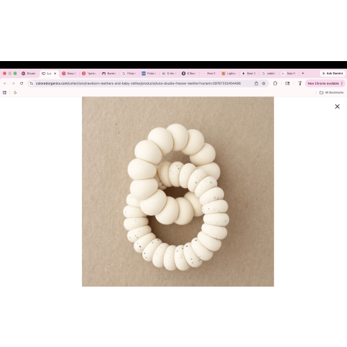 Luna Double Freezer Teether