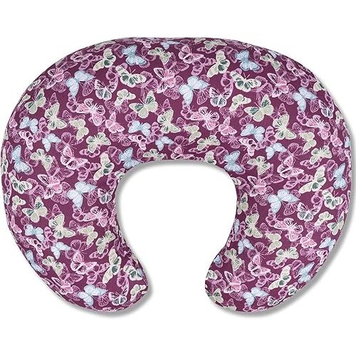 x-vesolje Nursing Pillow, Breastfeeding Pillow with Removable Cover, Ergonomic Breast Feeding Pillow, Baby Feeding Support Pillow for Mom Easier Breastfeeding- Original Size/Butterfly
