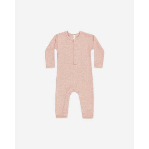 Ribbed Baby Jumpsuit Rose