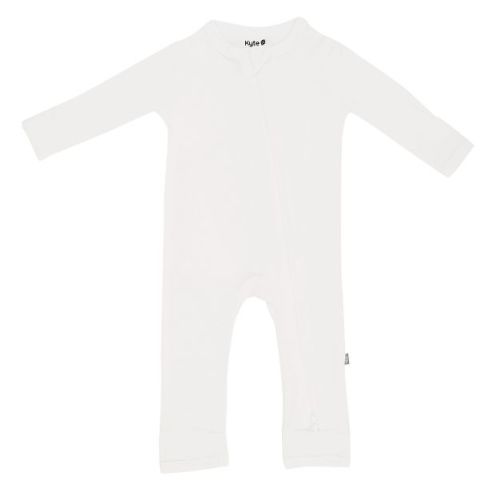 Kyte Baby Zippered Romper in Cloud Cloud 12-18 Months
