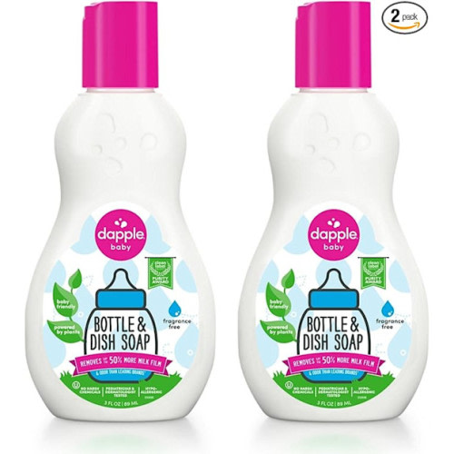 Dapple Baby Bottle Soap 3 Fl Oz (Pack of 2)