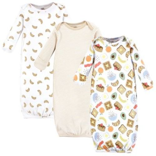 Touched by Nature Organic Cotton Gowns, Breakfast Croissant