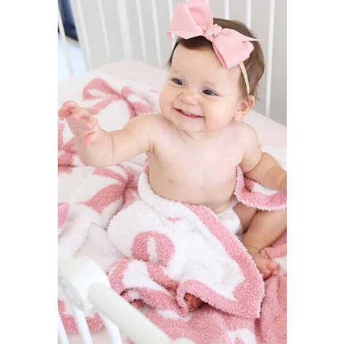 CuddleLane™ Luxe Blankets | Bows