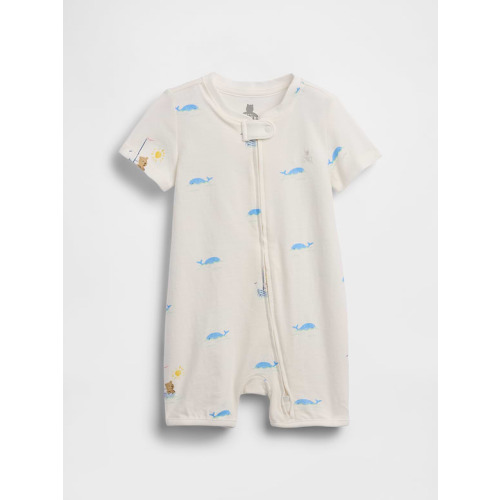 Baby First Favorites Organic Cotton Shorty One-Piece