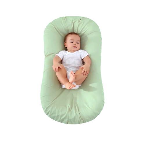 Child Lounger Pillow,Soft and breathable nest recliner, suitable for co-sleeping, unisex recliner