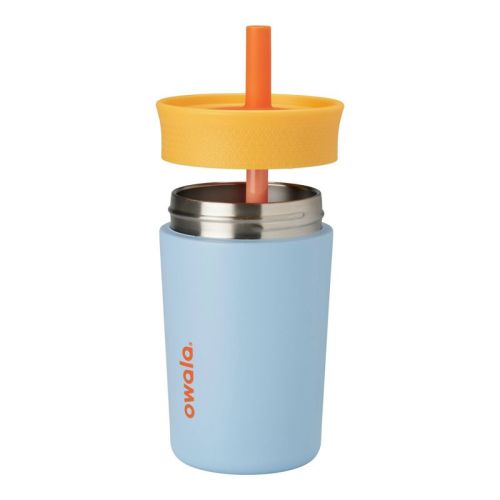Owala 12oz Kids' Stainless Steel Straw Tumbler - Day Dreams: Insulated, BPA-Free, Lead-Free, Spillproof