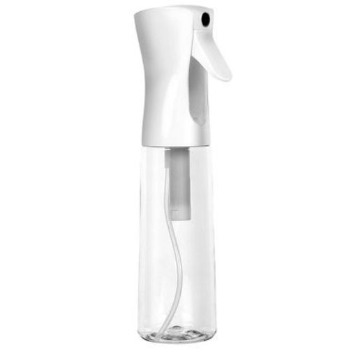 Maison Products 1 Pack 12oz Continuous Misting Sprayer Bottle Set - Ideal for hair styling, gardening, cleaning, DIY projects, and more - White