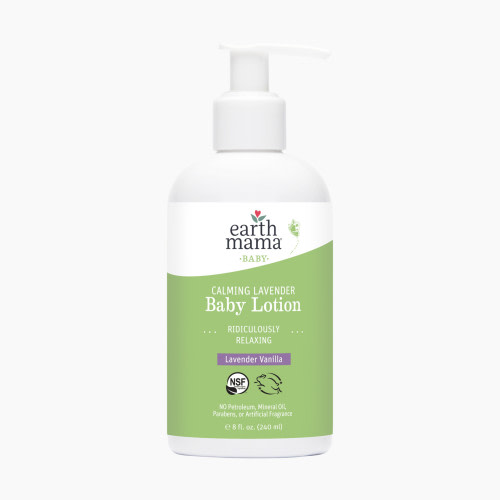Earth Mama Baby Lotion - Calming Lavender, 8 fl oz