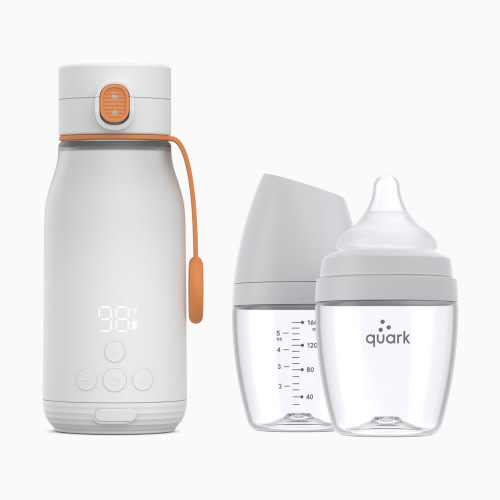 Quark Buubibottle Milk Warmer & Hybrid Baby Bottle Bundle