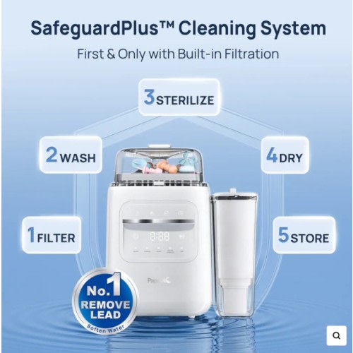 SafeguardPlus™ Baby Bottle Washer System