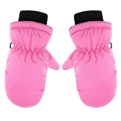 Kids Mittens Toddler Winter Hat Kids Waterproof Snow Mittens Cold Weather Insulated