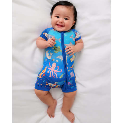 Underwater Discovery Shorty Zippy | Little Sleepies