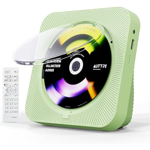 Portable Noisemachine and CD player,Kids (Green)