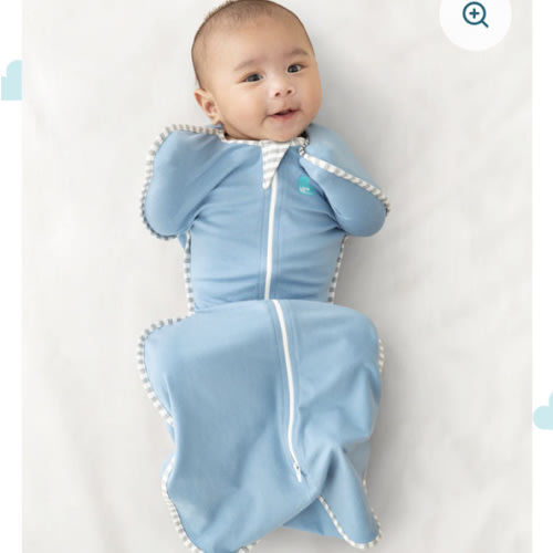 Swaddle Up™ 1.0 TOG Cotton Dusty Blue