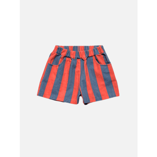 STRIPE TWILL SHORT