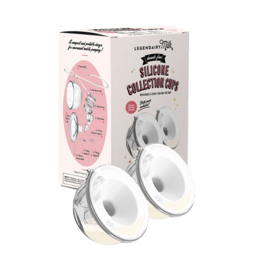 Silicone Milk Collection Cups | Legendairy Milk