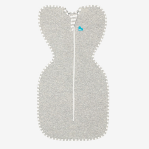 Love to Dream Swaddle UP, Baby Sleep Sack, Self-Soothing Swaddles for Newborns, Improves Sleep, Snug Fit Helps Calm Startle Reflex, New Born Essentials for Baby, Small 8-13lbs, Gray
