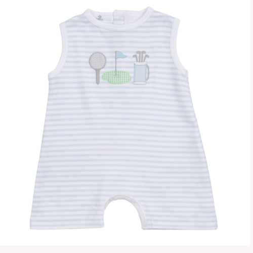 Magnolia Baby Baby Boy Golf Putting Green Shortall - Ruffle Me This