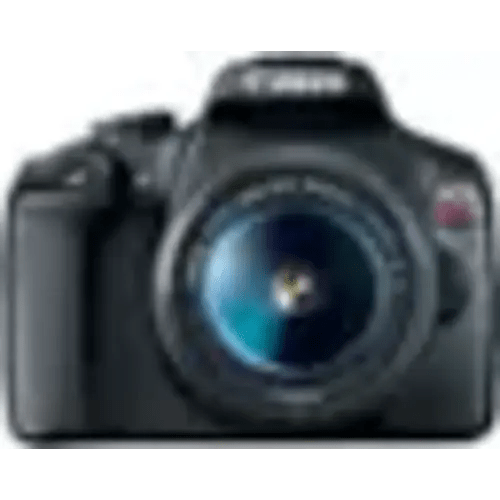 Canon - EOS Rebel T7 DSLR Video Camera with 18-55mm Lens - Black