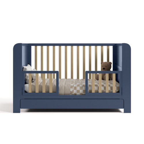 Graco Read-With-Me 4-In-1 Convertible Crib With Drawer (Midnight)