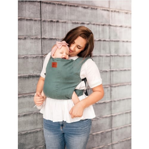 Ergonomic Stylish Baby Carrier – Happy Baby in Juniper color