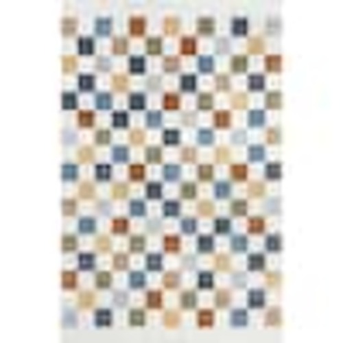 nuLOOM Naya Checkered Machine Washable Beige 5 ft. 3 in. x 8 ft. Area Rug GRHN07A-508