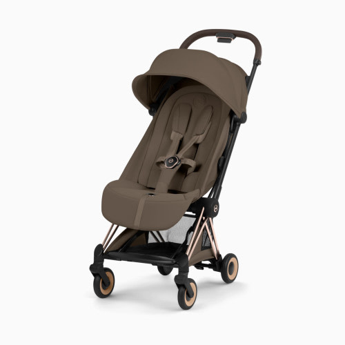 Cybex Coya Stroller - Style Collection - Rose Gold Frame/Coconut Brown Lux Seat