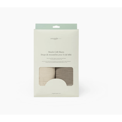 Muslin Crib Sheets | Natural + Birch