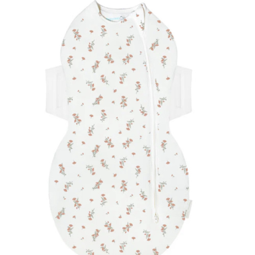 100% Organic SNOO Sleep Comforter Sack – Happiest Baby- ivory wildflowers, small