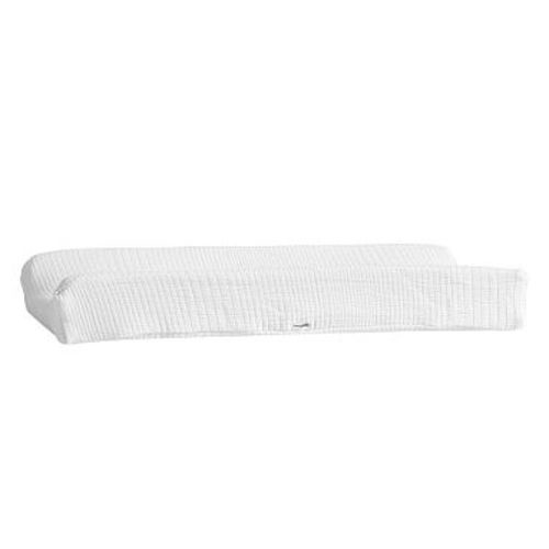 west elm x pbk Matelasse Changing Pad Cover, Stone White