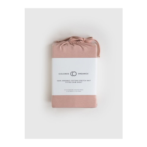 Organic Fitted Crib Sheet, One Size