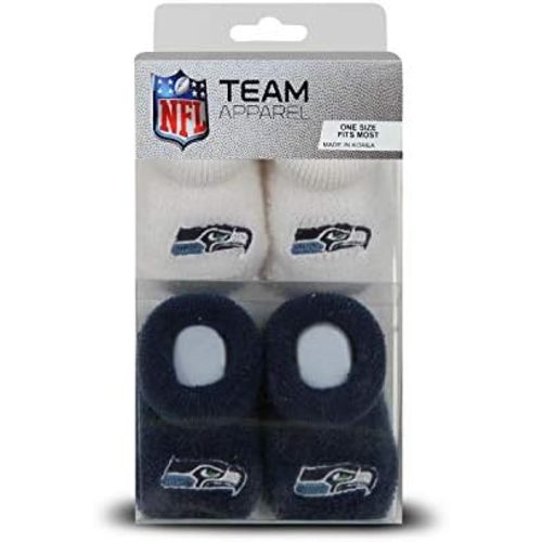 NFL Infant Bootie Socks 0-12 Months - 2 Pack