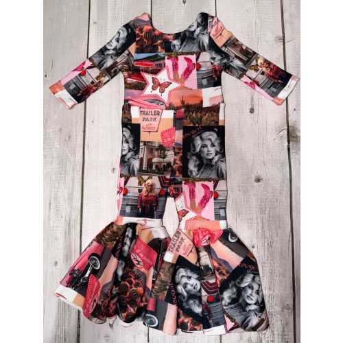 Dolly Bell Bottom Romper