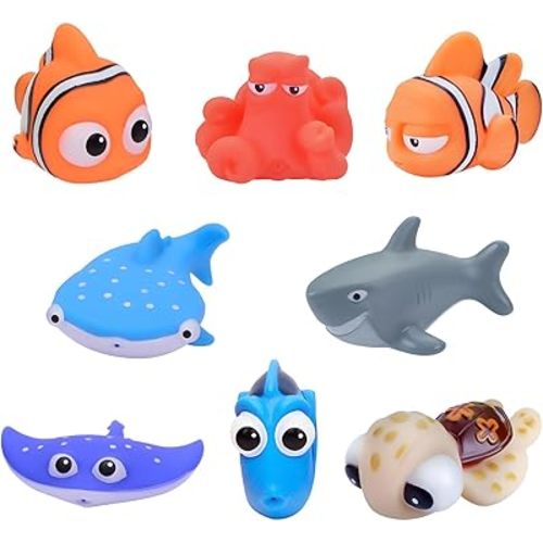 GeRRiT 8Pcs Finding Dory Nemo Birthday Party Supplies for Bath& Shower Birthday Gifts Summer Beach,Pool Activity, Small