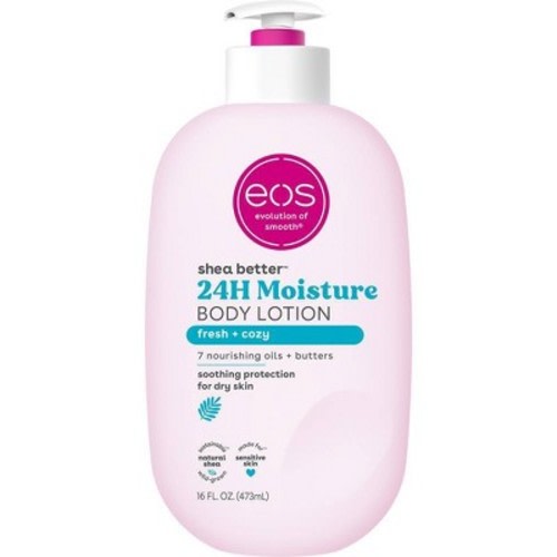 eos Shea Better 24H Moisture Body Lotion - Fresh & Cozy - 16 fl oz