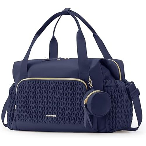 mommore Diaper Bag Tote, Large Capacity Travel Diaper bags, Hospital Bag for Labor Delivery, Baby Bag with Pacifier Case | Hospital Bag, for Labor Delivery, Baby Bag, with Pacifier Case