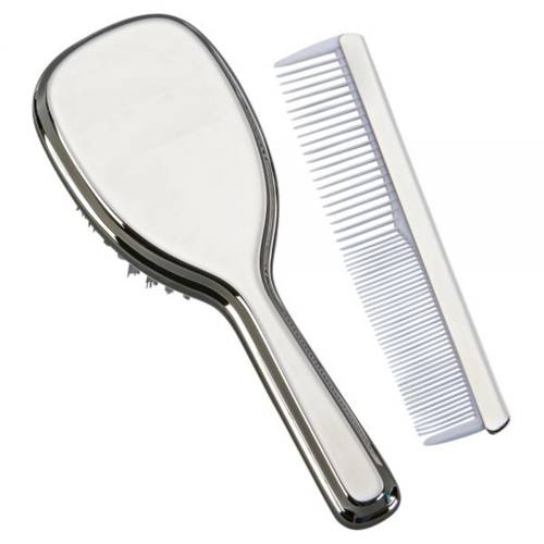 Engravable Girls' Brush and Comb Set