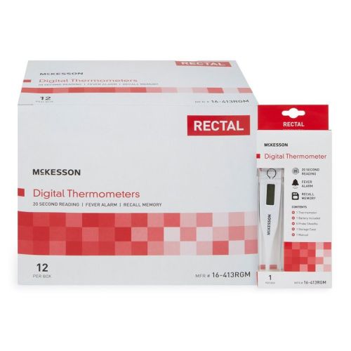 McKesson Rectal Digital Thermometer, 1 Count