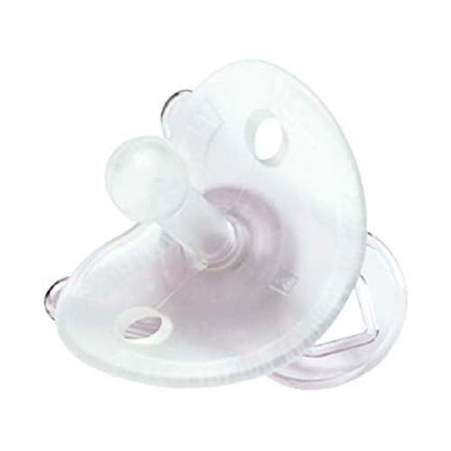 "Respironics Wee Thumbie, Clear Preemie Pacifier, Less Than 30 Weeks Gestational Age, 2.5""x2.5""x0.75"