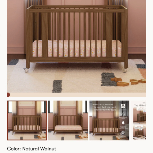 Babyletto Rolli 9-in-1 Convertible All-Stages® Crib