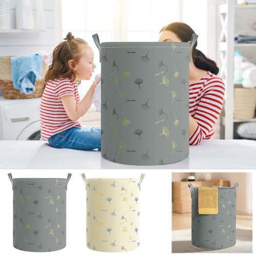 PALIFEUR Large Laundry Basket Water Proof Laundry Basket Collapsible Laundry Baskets Dirty Clothes Hamper for Home College Dorm Bathroom, 14x17 inch