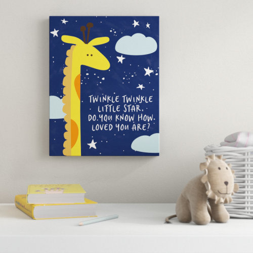 Harriet Bee 'Twinkle Twinkle Little Star' Canvas Art | Wayfair