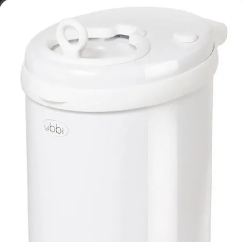 Ubbi Diaper Pail (Matte white)