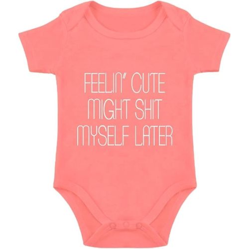 listery Funny Romper Cute Novelty Infant Baby Bodysuit Funny Baby infant Pregnancy Announcements