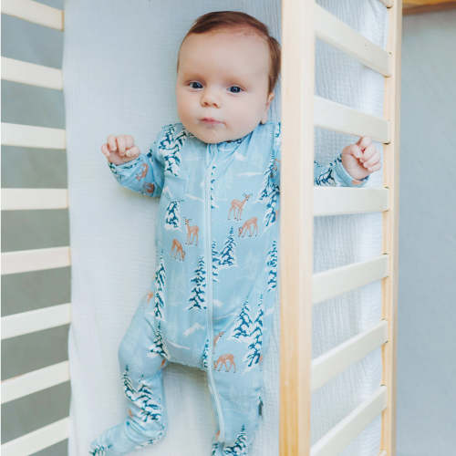The Softest Baby Pajamas - ALPINE – Milk Snob