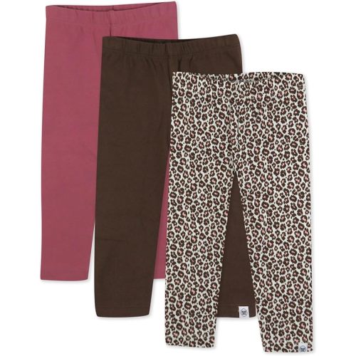 Honest Baby Baby-Girls Multipack Leggings Skinny, Flare and Cargo Pants Organic Cotton for Infant Baby Girls, Toddlers, Kids