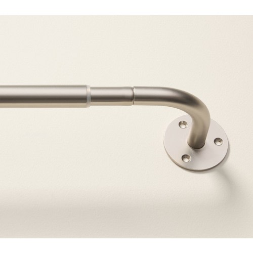 Room Darkening Single Curtain Rod (.75")