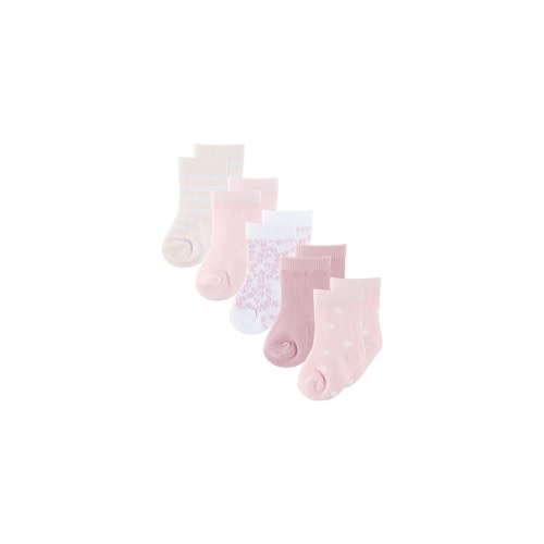 4baby Socks 5 Pack Pink Mix | Baby Bunting AU